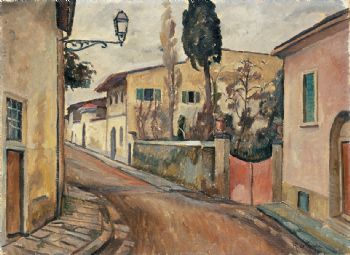 Strada toscana (1926/1927)